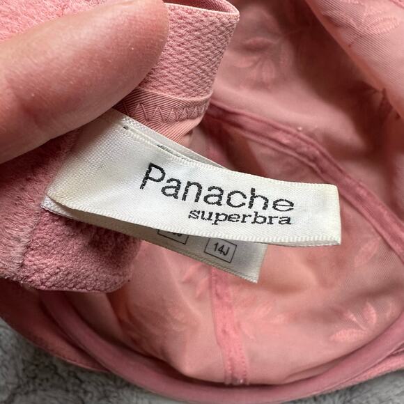 Panache Superbra PINK Tango Balconette Bra 36J - Picture 4 of 6